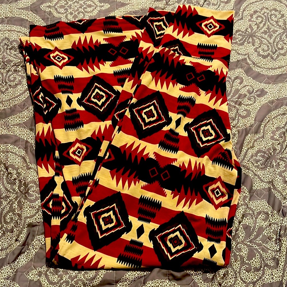 2B Clothing - Aztec Print Palazzo Pants